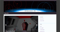 Desktop Screenshot of fightingstarships.info